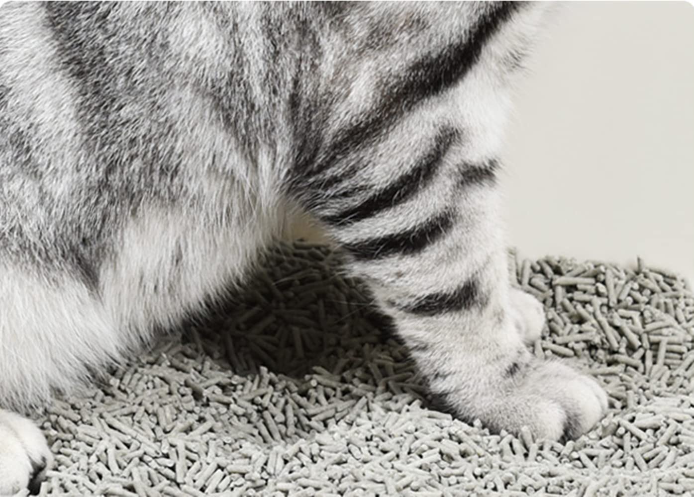 Fibras vegetales naturales ecológicas compuestas de carbón activado para gatos arena de tofu para gatos arena para gatos flushable para gatos (6L)