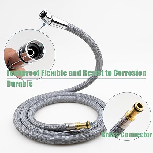 Miniatura 7 de Kit de manguera de repuesto para grifos de cocina Moen 159560