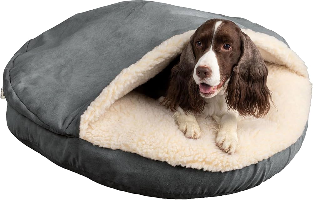 Soul Dog Amazon.com : Snoozer Luxury Cozy Cave Dog Bed - Indoor Dog Bed