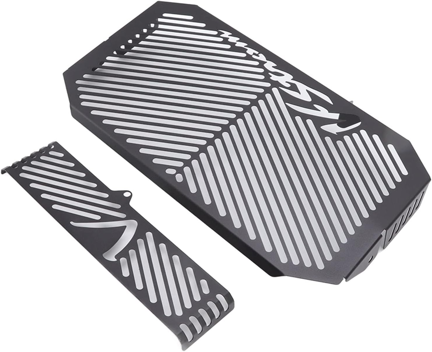 Radiator Grille Guard, Motorcycle Water Grill Cover Oil Radiator Protector Replacement for DL650 V STROM 2004 2010 (Black)