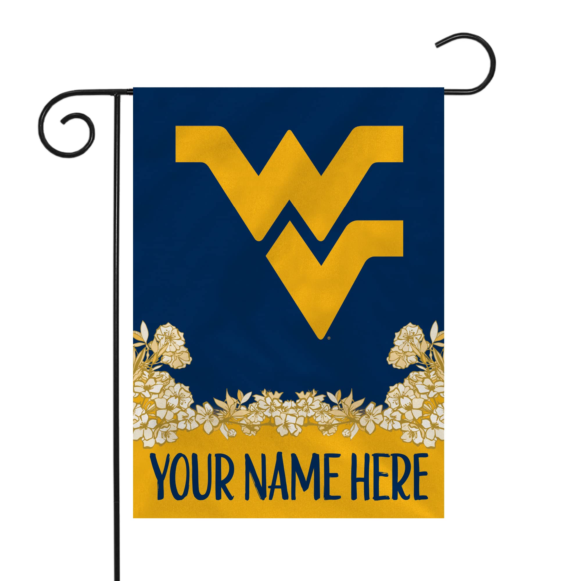 Rico Industries NCAA Standard/Primary Personalized Garden Flag