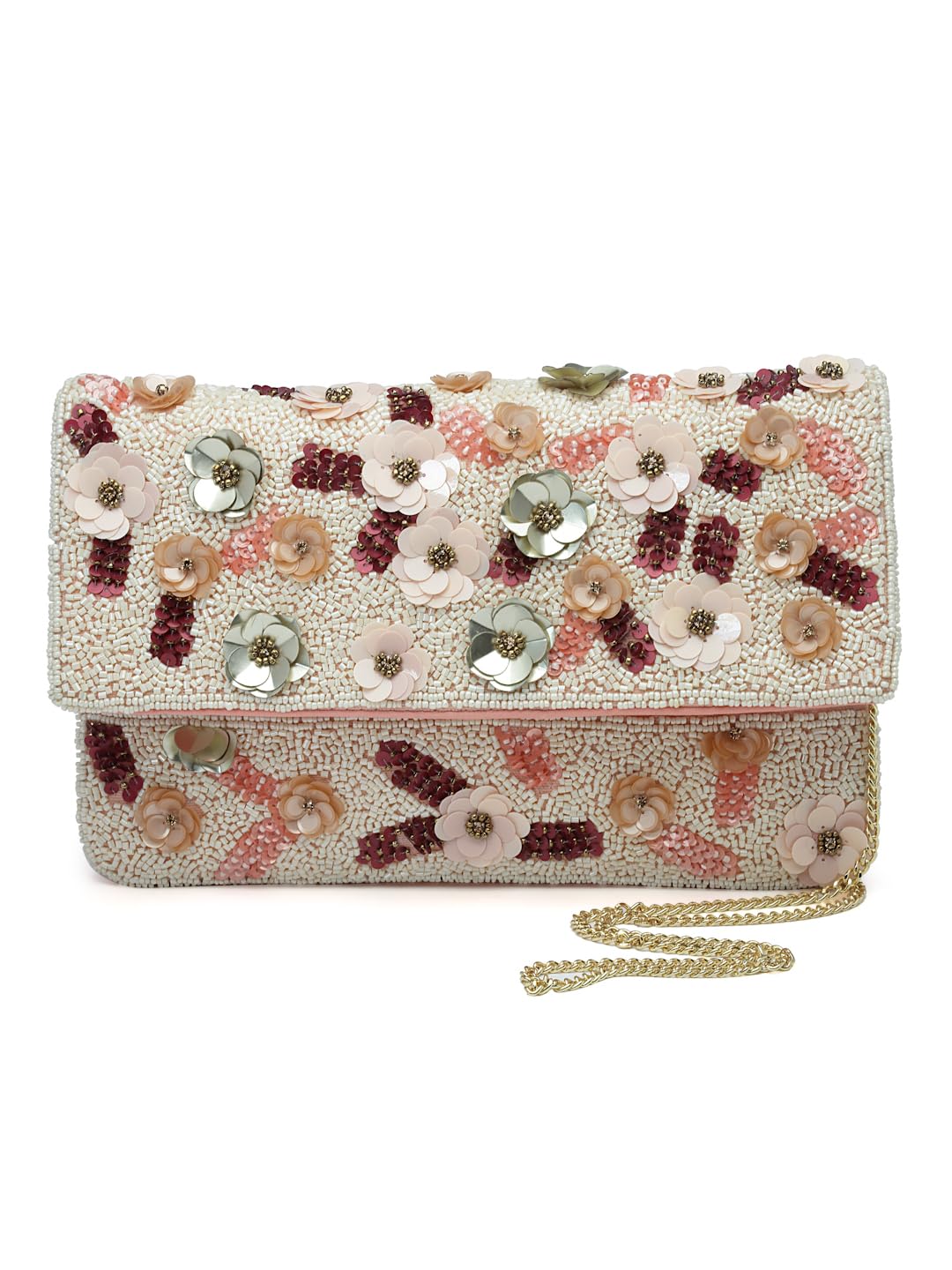 Anekaant Ghoomar Pink & Multi Floral Embellished Canvas Sling Bag (B0CD3PDC47) Amazon Price History, Amazon Price Tracker