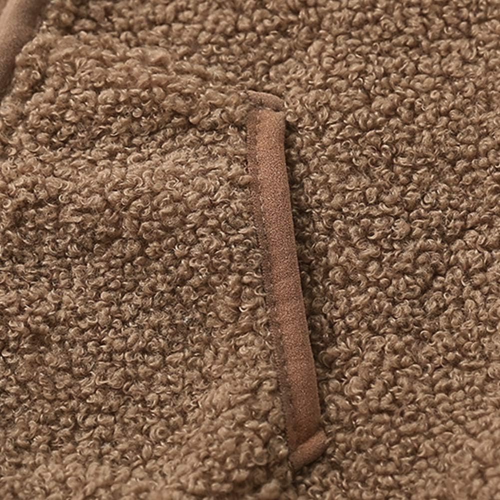 Happy Cherry Kids Fleece Winter Vest Hooded Warm Cotton Jacket Fall Outwear for Boys Girls - Image 5