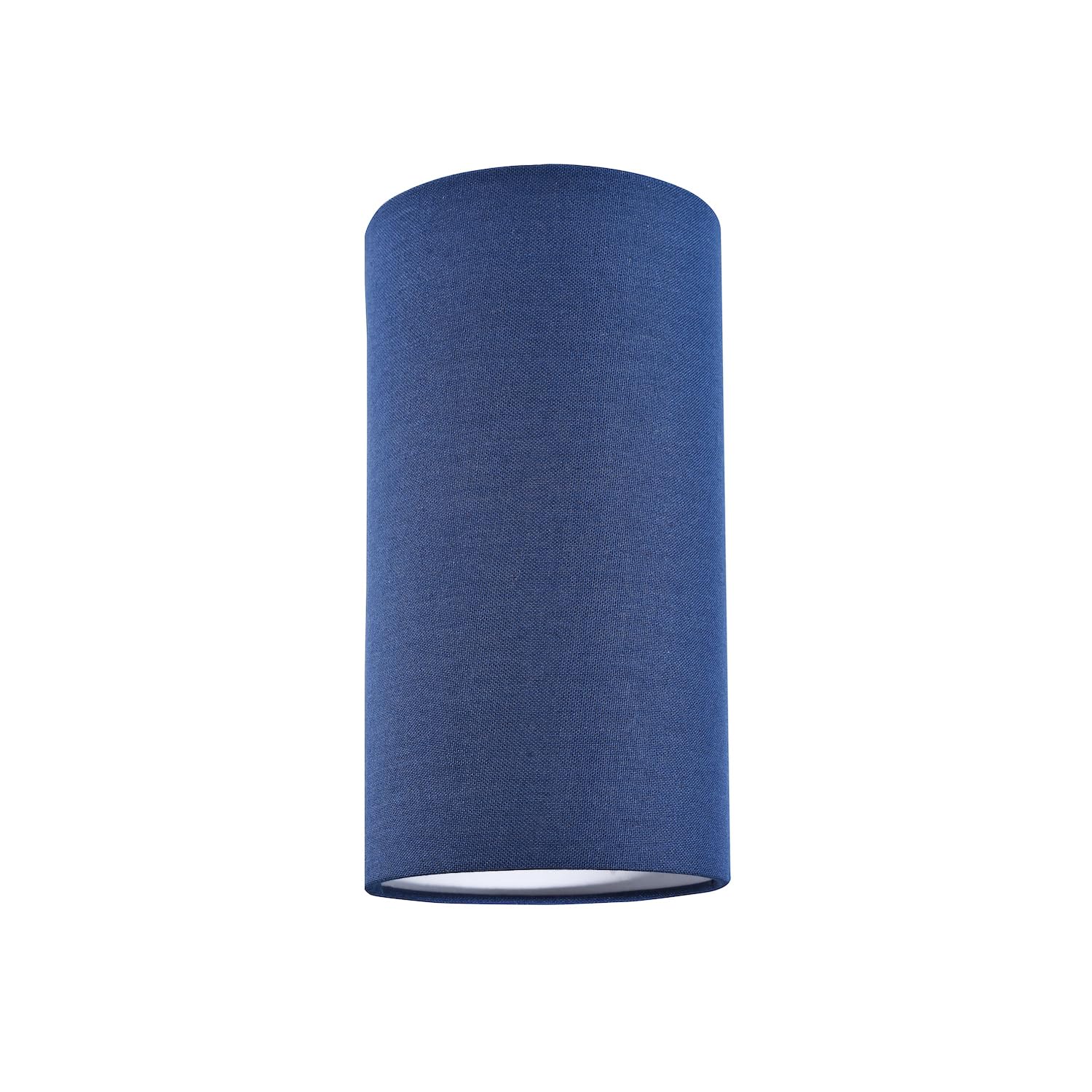 Contemporary and Elegant Soft Lilac Linen Fabric Cylinder Lamp Shade for Wall Ceiling or Table - 18cm High 40w Maximum Suitable for The Home or Business by Happy Homewares — view 46