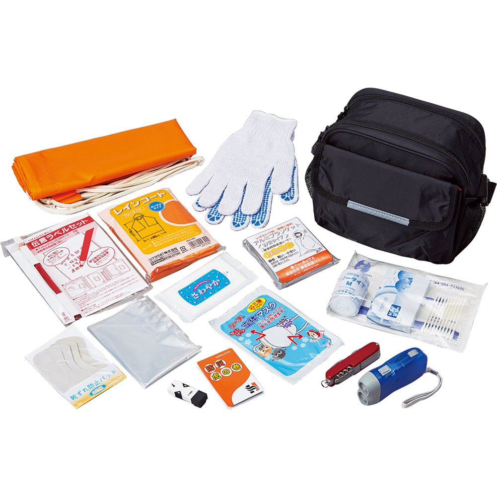 Amazon.co.jp: コクヨ 非常用品セット 防災の達人 帰宅支援A DRK-SK1D