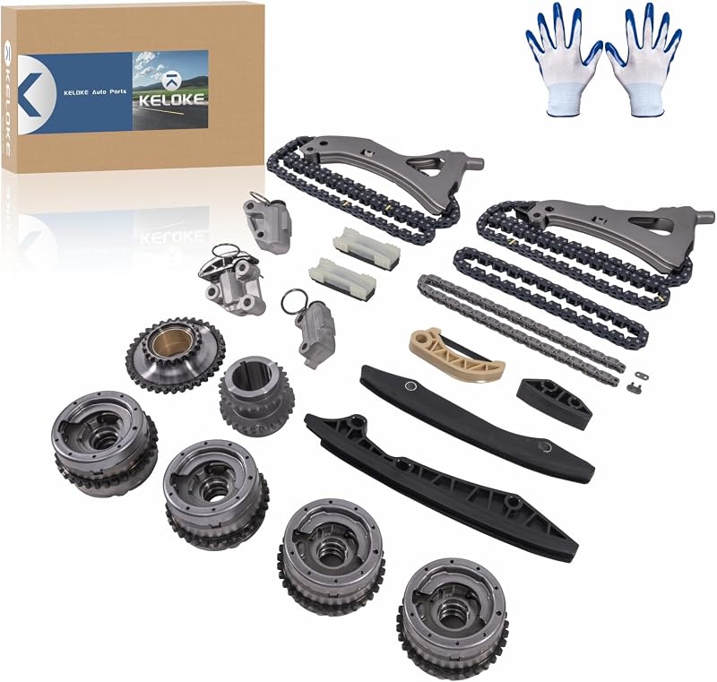 Kit de corrente de comando KELOKE M278 para Mercedes-Benz V8 4.7L – Conjunto