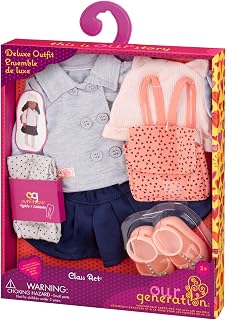 Uniforme Escolar com Casaco para Boneca Our Generation, Candide, Multicor