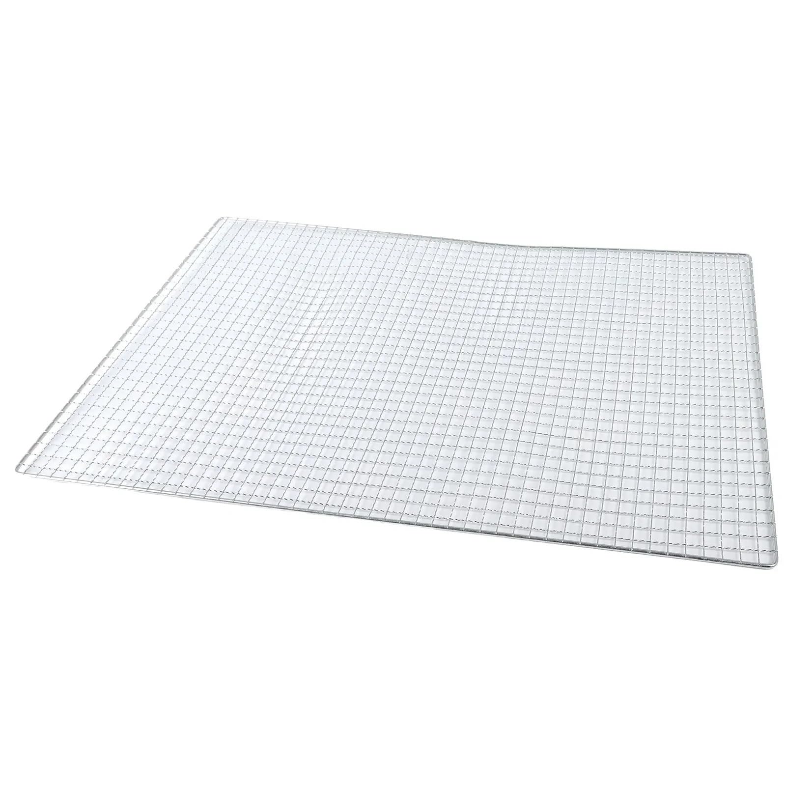 1 Rejilla de Malla for Barbacoa, Acero Inoxidable, for Cocina, Herramientas Picnic al Aire Libre para Barbacoa(50x38cm)