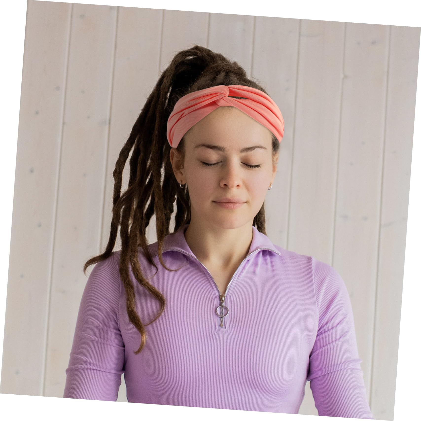 Sosoport 5piezas Banda De Sudor Multifuncional para Deporte Diadema Práctica y Elegante Absorbente y Transpirable para Yoga y Ejercicio