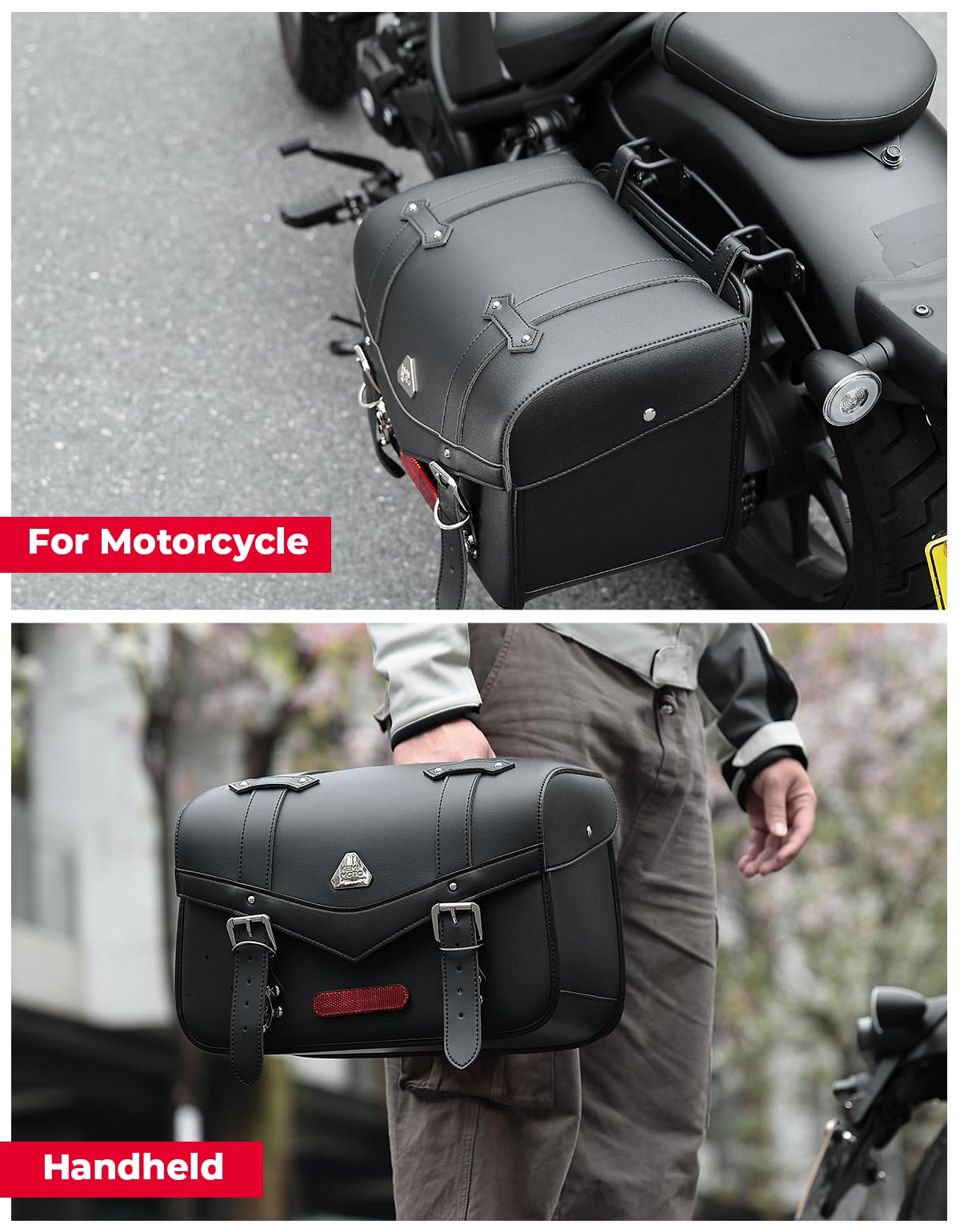 Amazon.com: KEMIMOTO Dome Modern Side Bag 30L Large Capacity