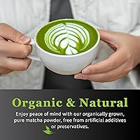 Vista 6 de DOMATCHA Matcha de cosecha de verano orgánico, 30 GR