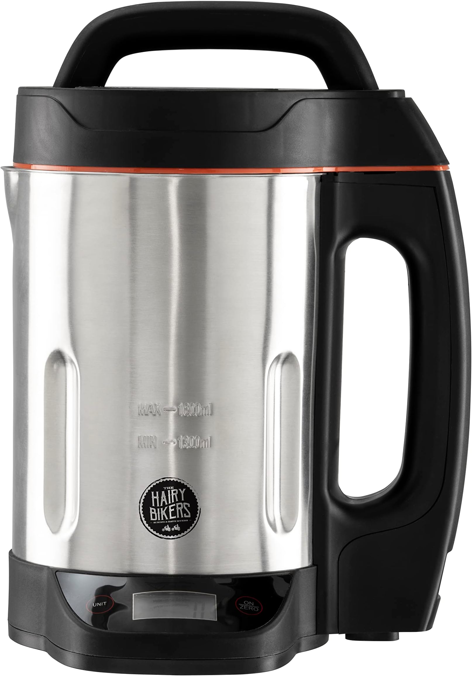 Drew & Cole Soup Chef, Stainless Steel 1.6L Soup Maker with Sauté, Auto