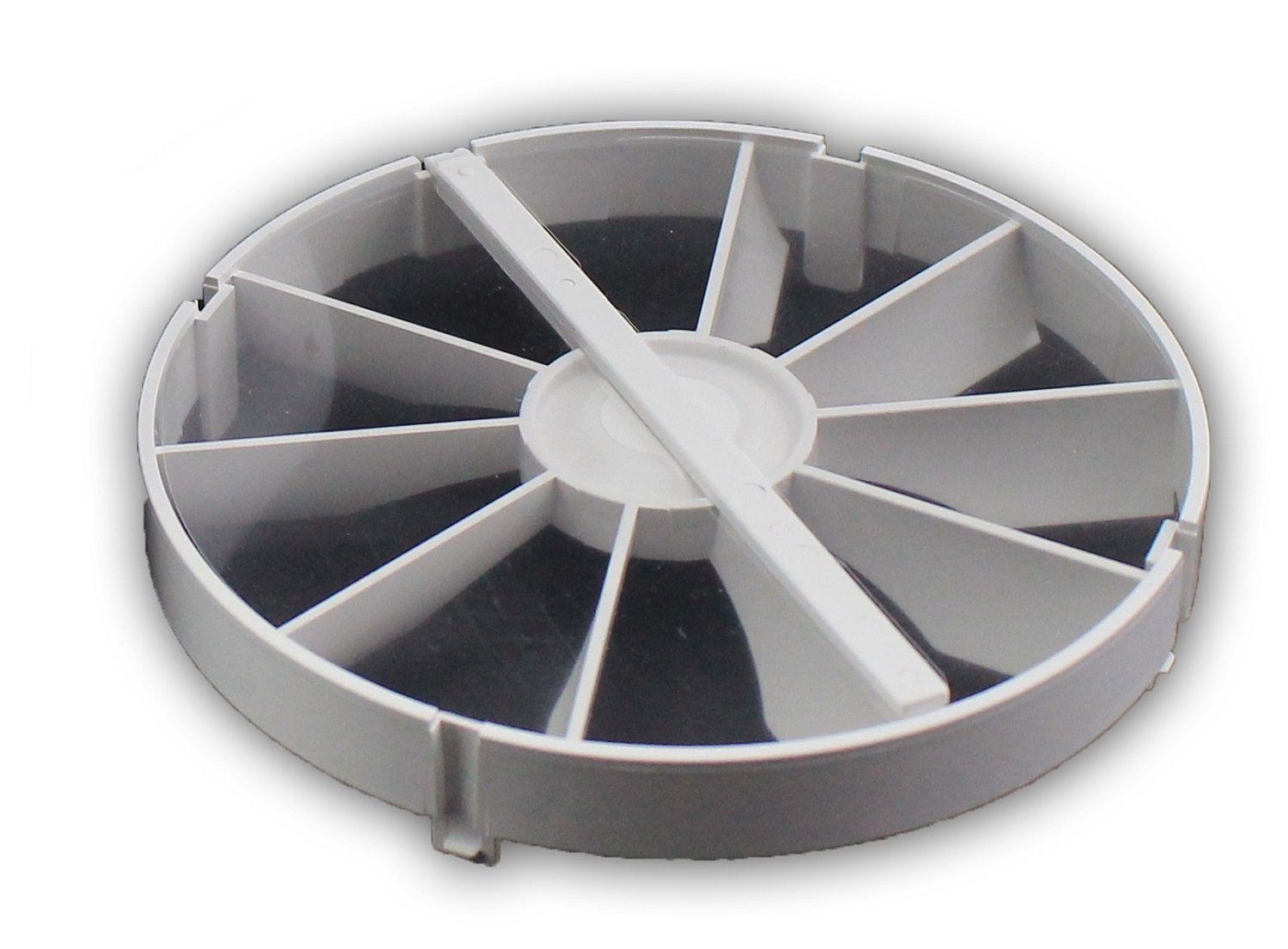 MKK – 18192-002 – STARLIGHT Turbo wentylator łazienkowy wentylator do pomieszczeń mieszkalnych łożysko kulkowe, regulacja prędkości obrotowej Ø 100 mm, biały mat, prosty