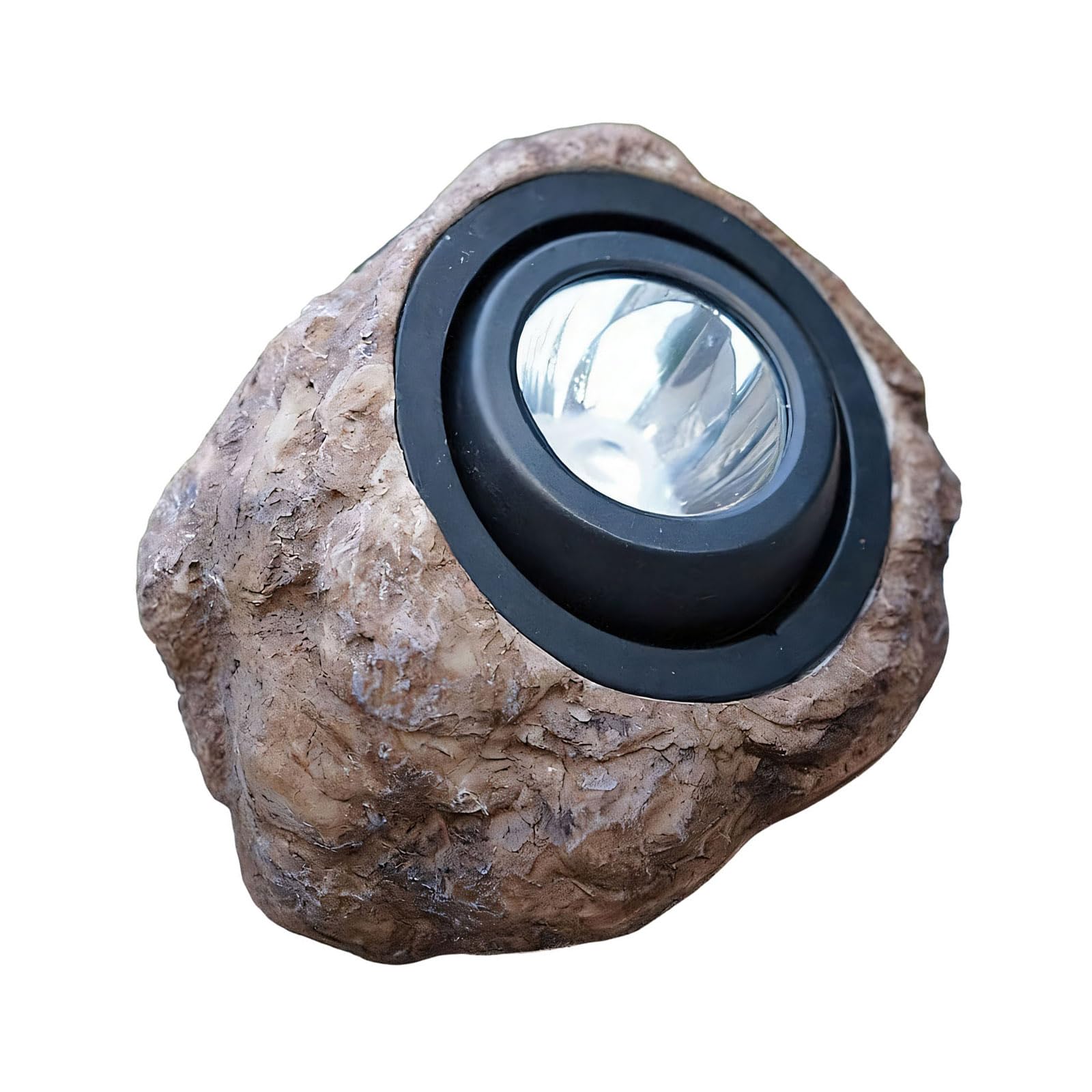 Drtlpmb Brown Automatic Solar Rock Light Outdoor Decorative Illuminations Led Stone Light Great For Pathway Patio Yard Solar Garden Lights Outdoor