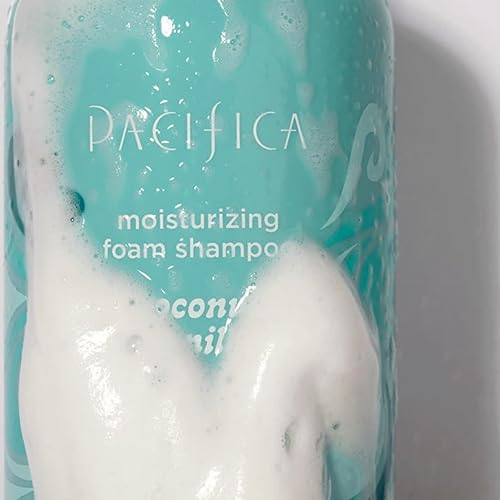 Vista 146 de Pacifica Belleza, champú revitalizante purificador de romero, menta calmante, desintoxica el cuero cabelludo y el cabello de la acumulación