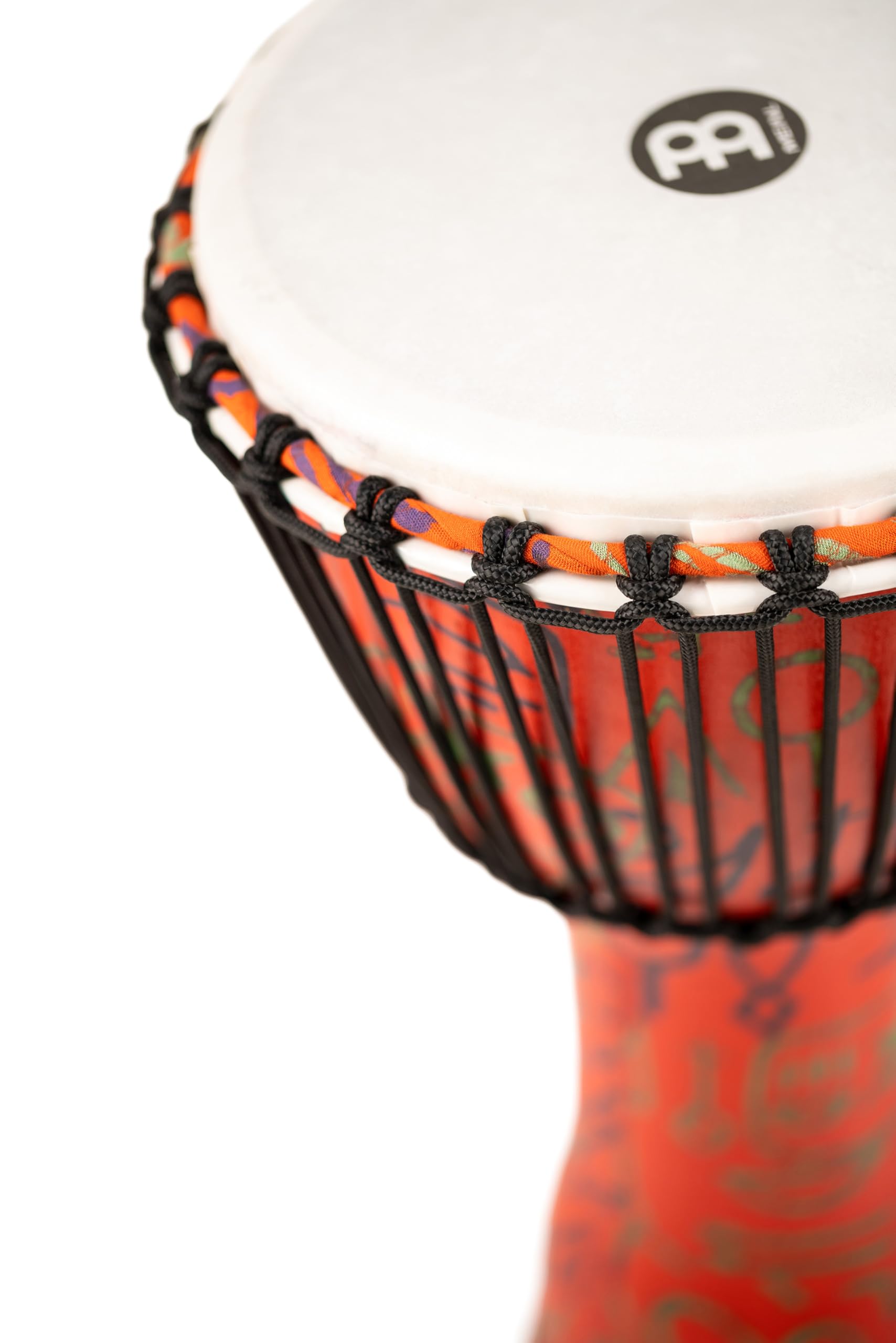 Meinl Percussion - Djembe africano, Serie da viaggio, con decorazioni stile geroglifici, Misura Media, superificie sintetica (PADJ1-M-F)