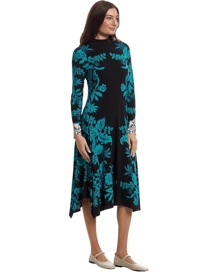 Johnny Was The Janie Favorite Hankerchief Hem Mock Neck Dress - #2 of 4