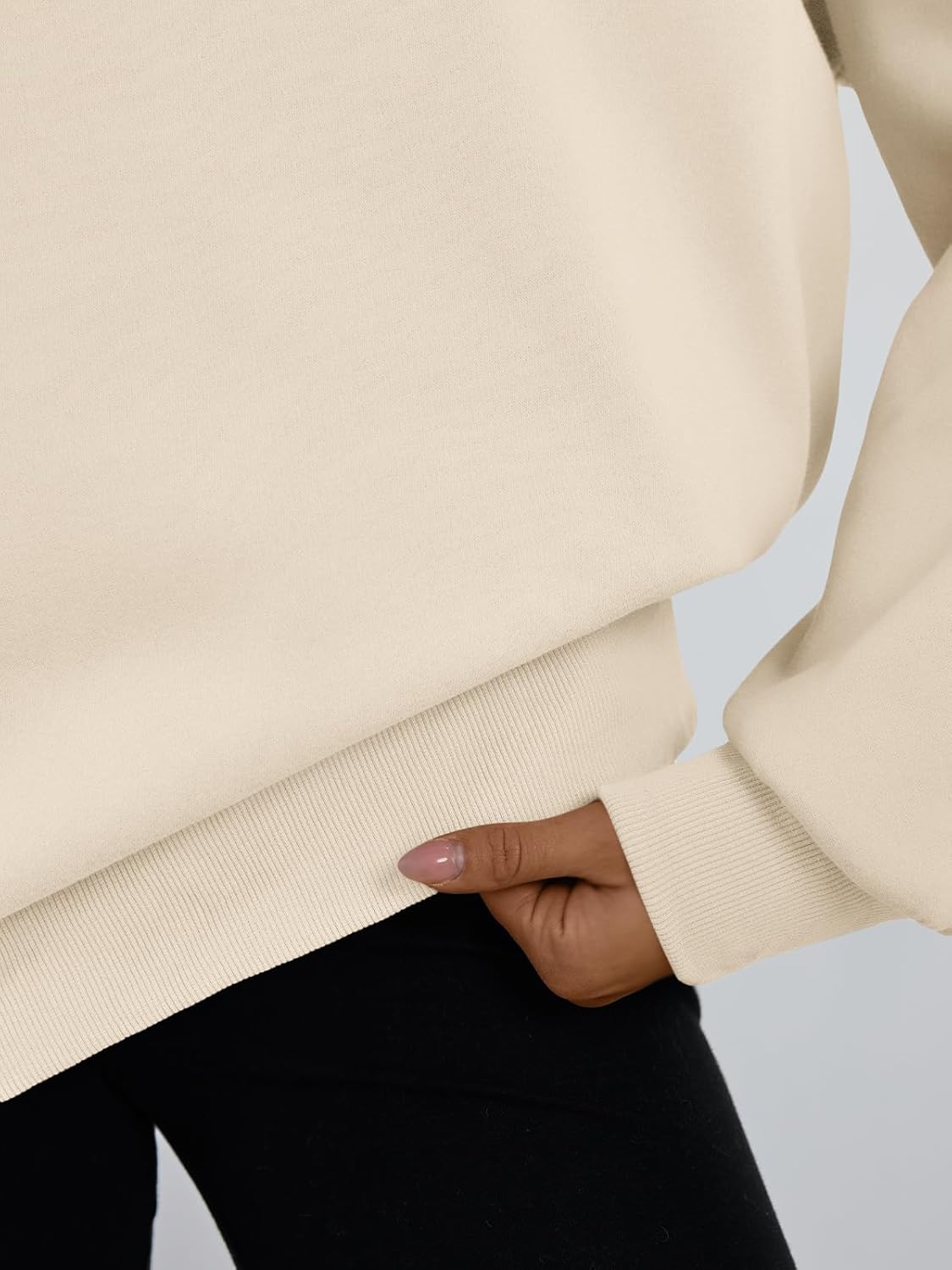 Trendy Queen Sweatshirts for Women Hoodies Oversized Crewneck Tops Sweaters Comfy Fall Winter Outfits Clothes 2026 Fashion - Image 5