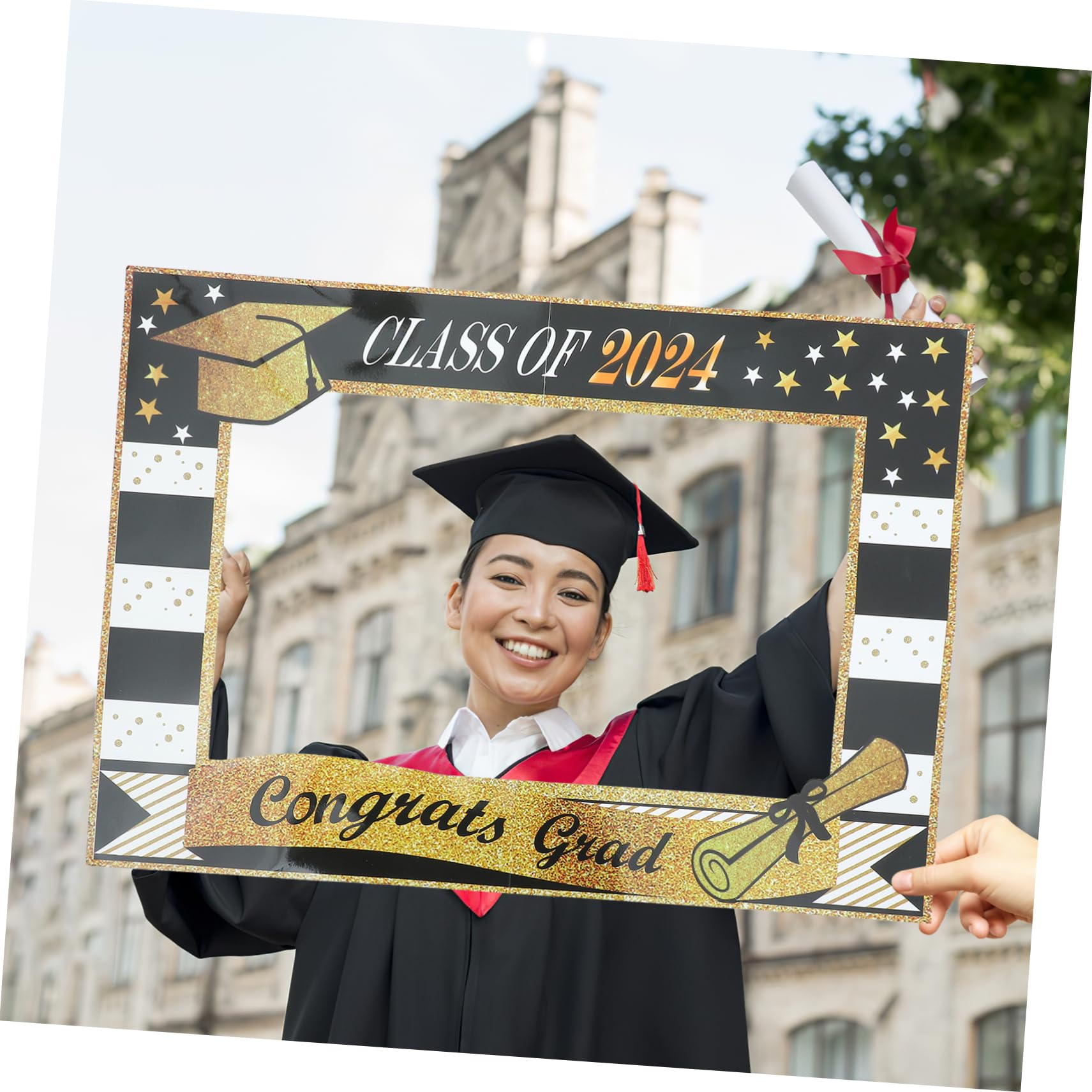 Amazon | GAROZATION に な年用 持ち 框 レー 付 ブース ップ ジュエー