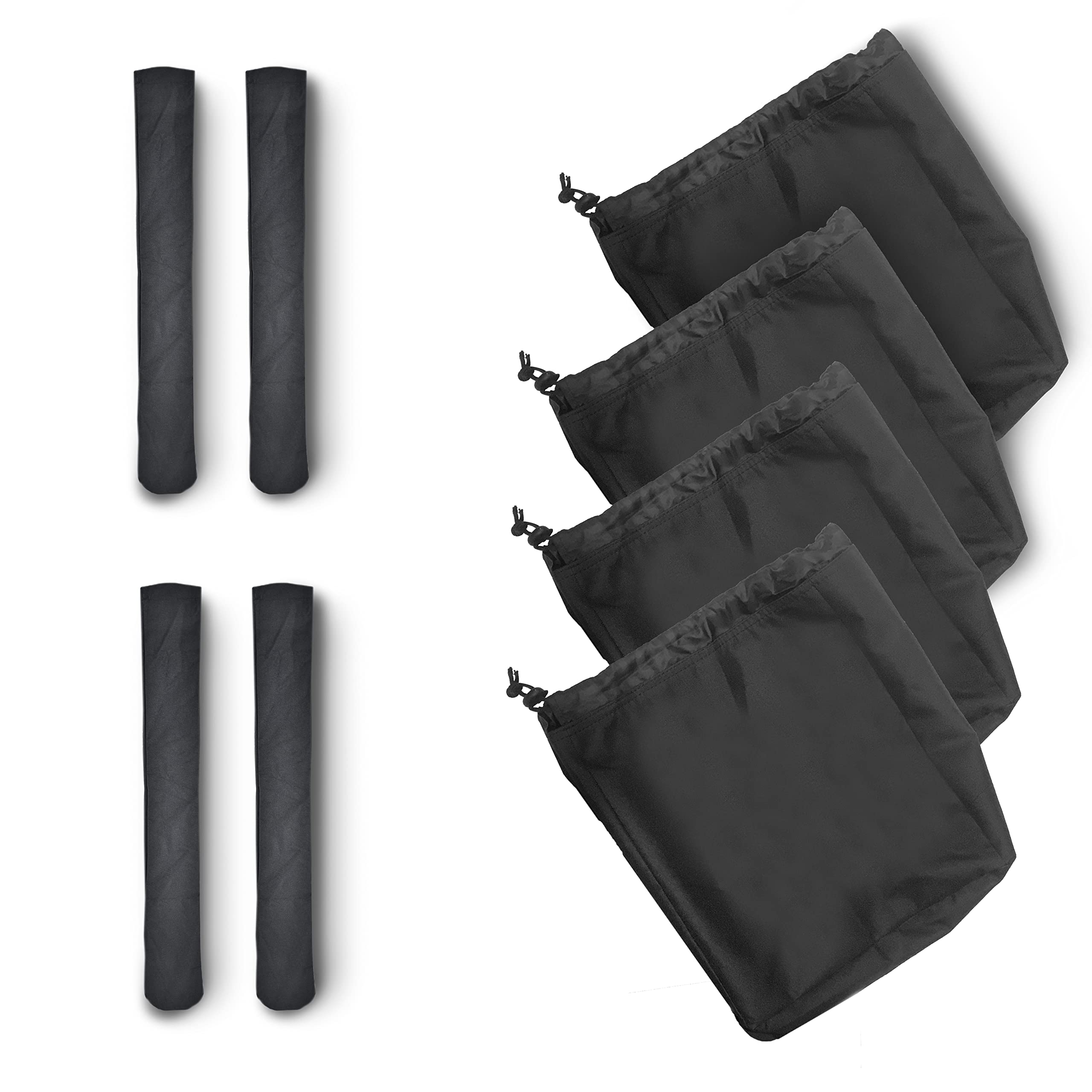 EcoNour - Funda para parabrisas contra hielo y nieve con funda para limpiaparabrisas (paquete de 8), tela Oxford 600D resistente para clima invernal, compatible con la mayoría de autos, SUV, furgonetas y camiones.