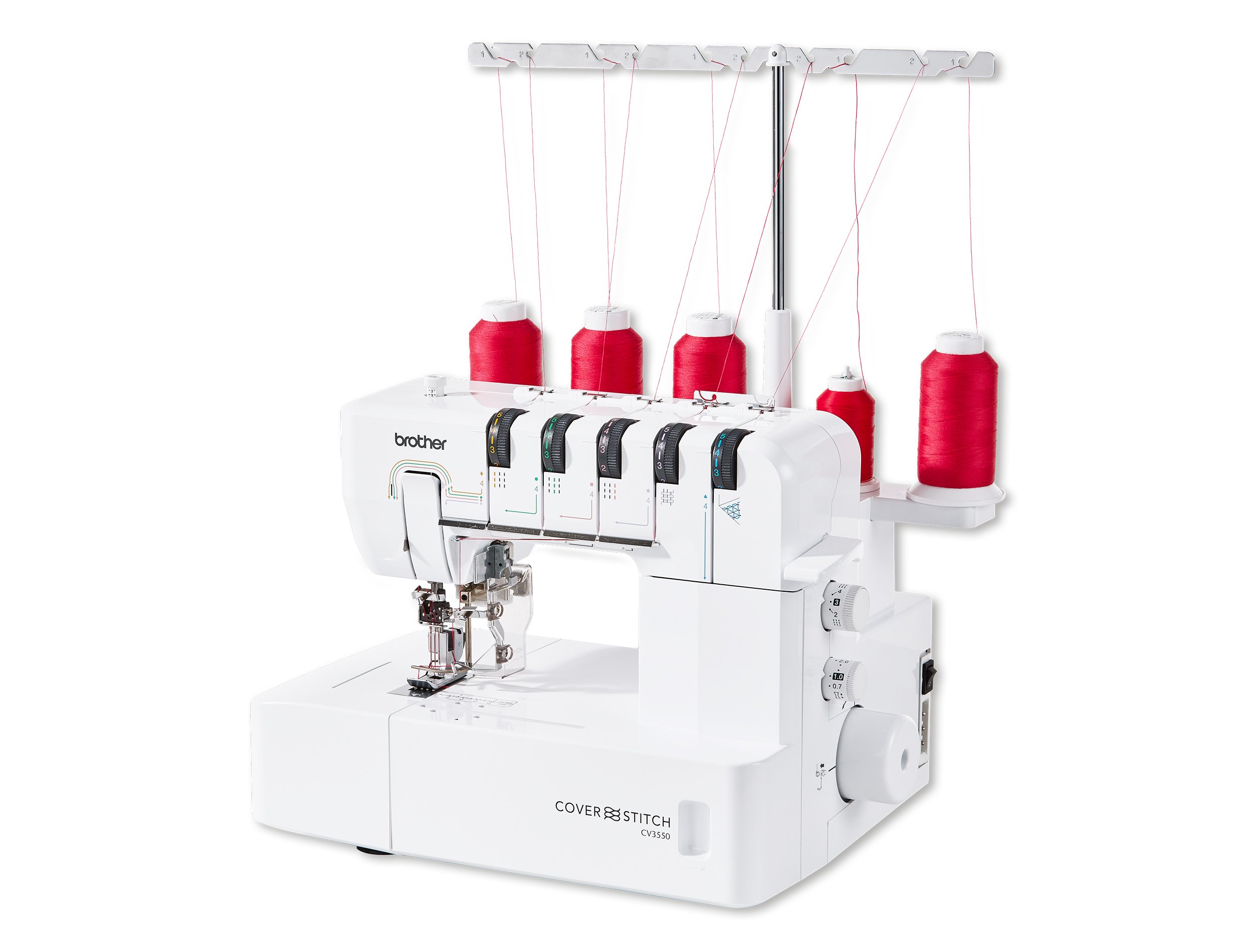 BrotherCV3550 Overlock Sewing Machine, White