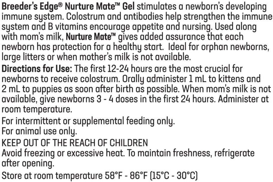 Buy Revival Animal Health Breeder's Edge Nurture Mate Colostrum