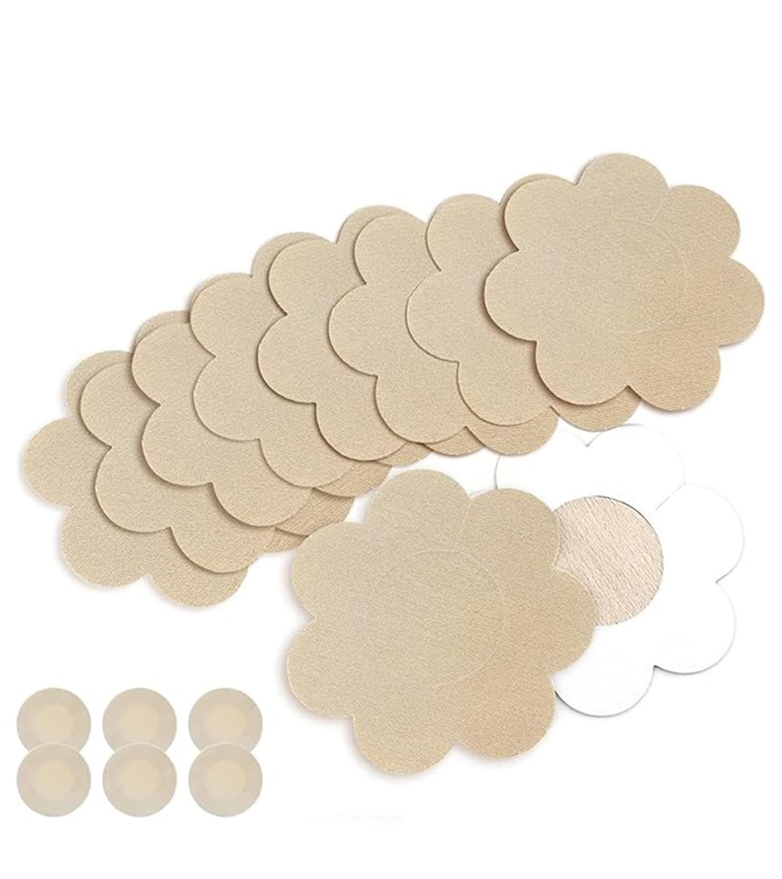 enclave Women’s Disposable Satin Nipple Covers | Adhesive Breast Petals for Invisible No-Show Coverage | Skin-Friendly Pads for Backless & Strapless Outfits-picture-5