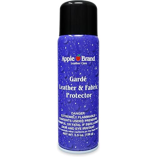 Apple Brand Garde Rain & Stain Water Repellent - Protector Spray For Handbags, Purses, Shoes, Boots, Accessories, Furniture - Won't Alter Color - Great For Vachetta