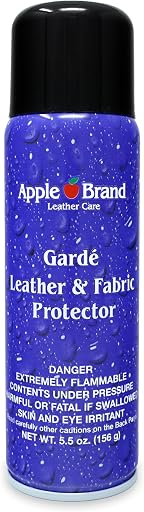 Apple Brand Garde Rain & Stain Water Repellent - Protector Spray for Handbags, Purses, Shoes, Boots, Accessories, Furniture - Won't Alter Color - Great for Vachetta