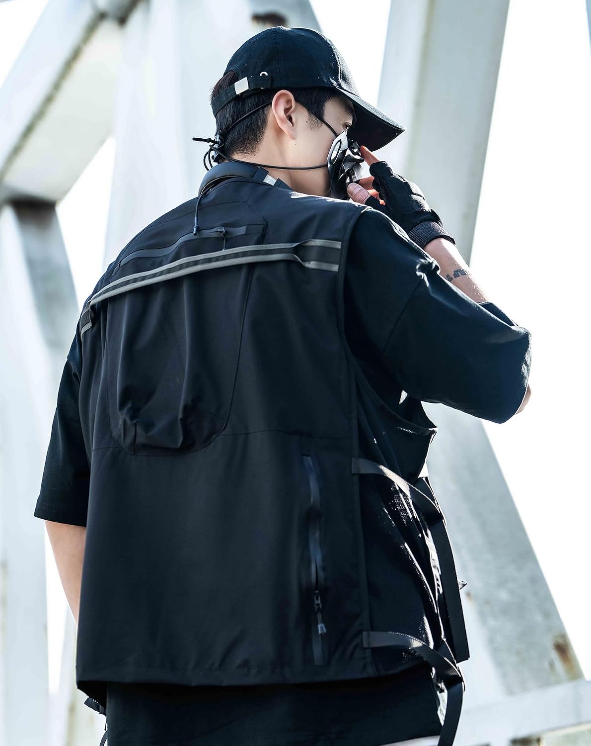 Niepce Inc Japanese Streetwear Techwear Men's Vest