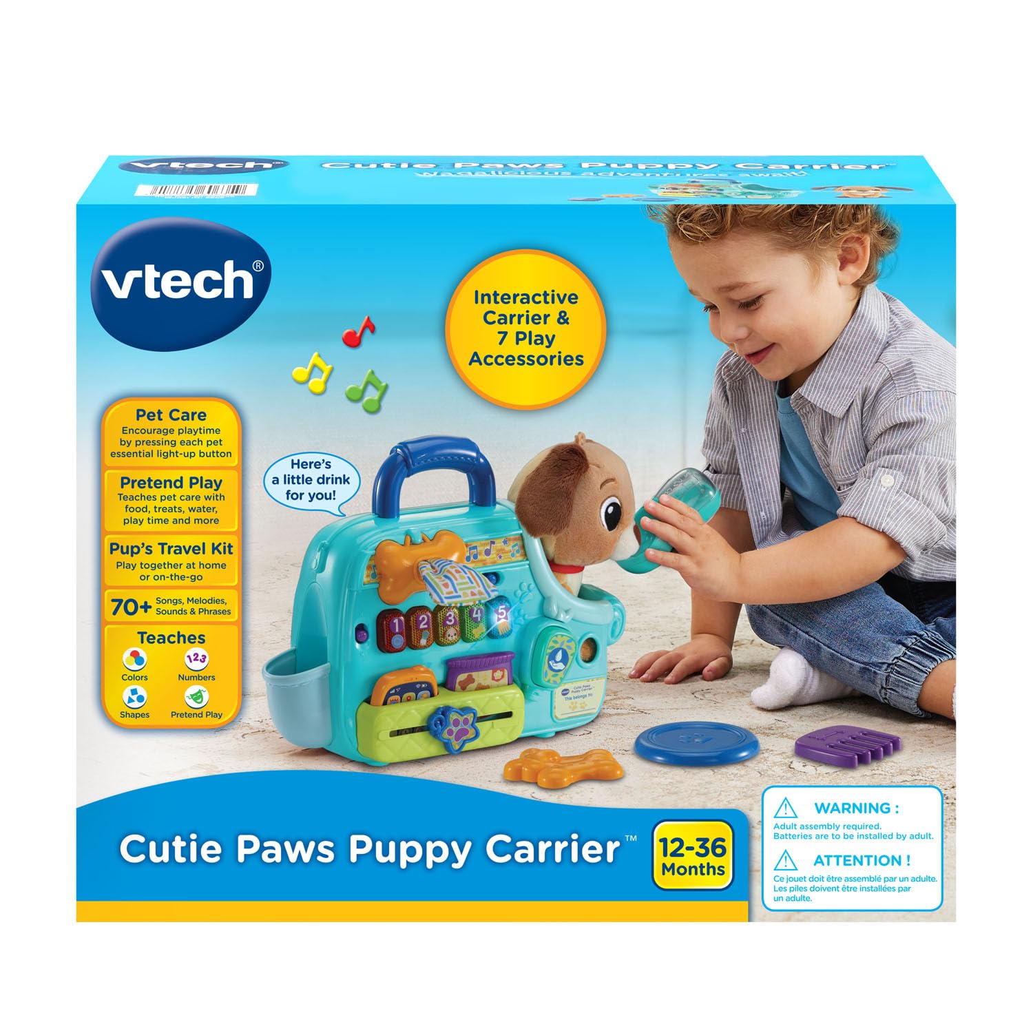 Cutie Paws Puppy Carrier Vtech Learning Dog VTech Cutie Paws Puppy
