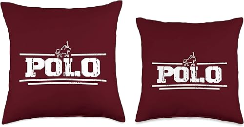 Miniatura 3 de Polo envejecido regalos para los amantes de los caballos y los animales Western Horse Polo Regalos Práctica Vintage Caballo Equitación, 18 x 18,