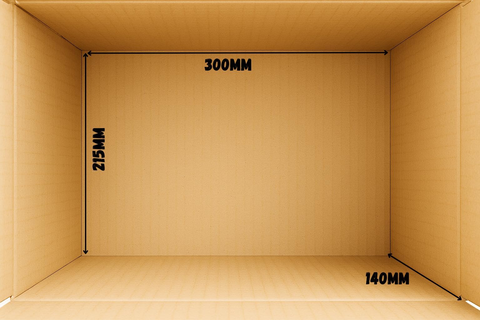 Versandkarton Karton 300 x 215 x 140 mm (Außenmaß 305 x 220 x 145 mm) Faltkarton Verpackungen Bücherkartons 1-wellig rechtekig mit Deckel Braun (200 Stück)