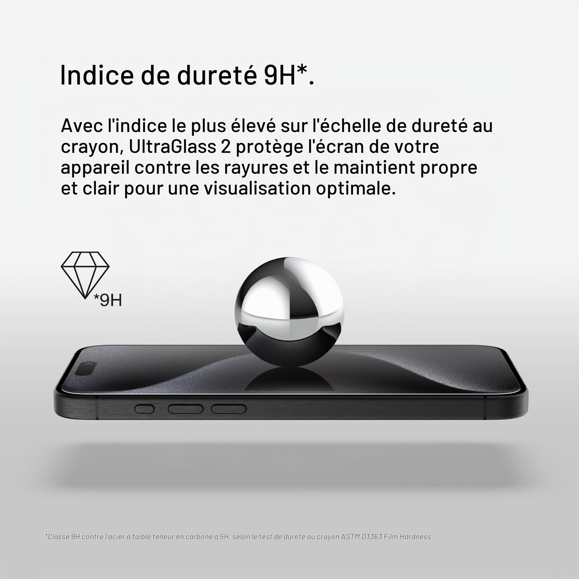 Belkin Protection d'écran iPhone 15 Pro