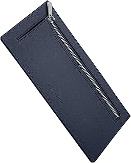 [HIGH FIVE] 薄型 長財布 カードケース 小銭入れ レディース メンズ サブウォレット 軽量 ネイビー