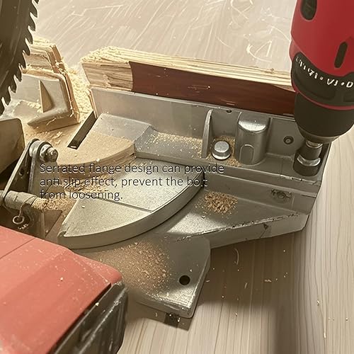 Miniatura 10 de ZTF Kit surtido de tuercas y pernos de hardware M6 M8 M10, 188 piezas, tornillos métricos resistentes, arandelas de tuercas, 9 tamaños más comunes,