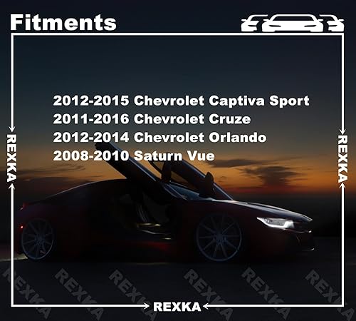 Miniatura 2 de Rexka 20 unids Front Fender Wheel Apertura Clip de moldeo para GM 94530742 Chevrolet Captiva Cruze Orlando Saturn VUE