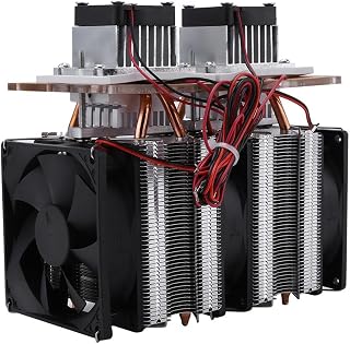 Semicondutor de refrigeração, DC12V 15A Peltier Equipamento de desumidificação de núcleo duplo de refrigeração Peltier