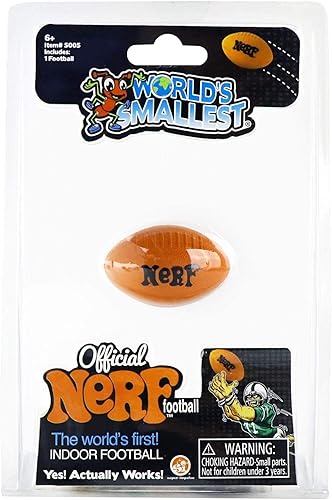 Worlds Smallest Nerf Fútbol