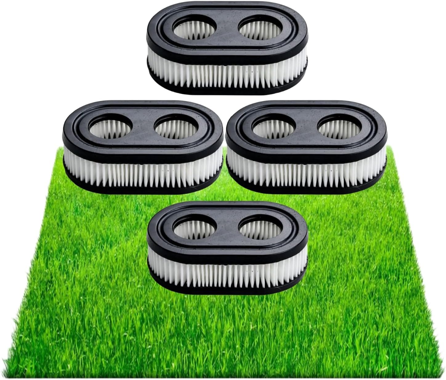 593260 798452 Air Cleaner Cartridge Filter Fits For Briggs and Stratton 550ex 675exi 725exi Series, Troy Bilt TB110 TB200 TB230, 4247 5432 5432k 09P00 09P702 550E 500EX 625 Lawn Mower (4-PK)