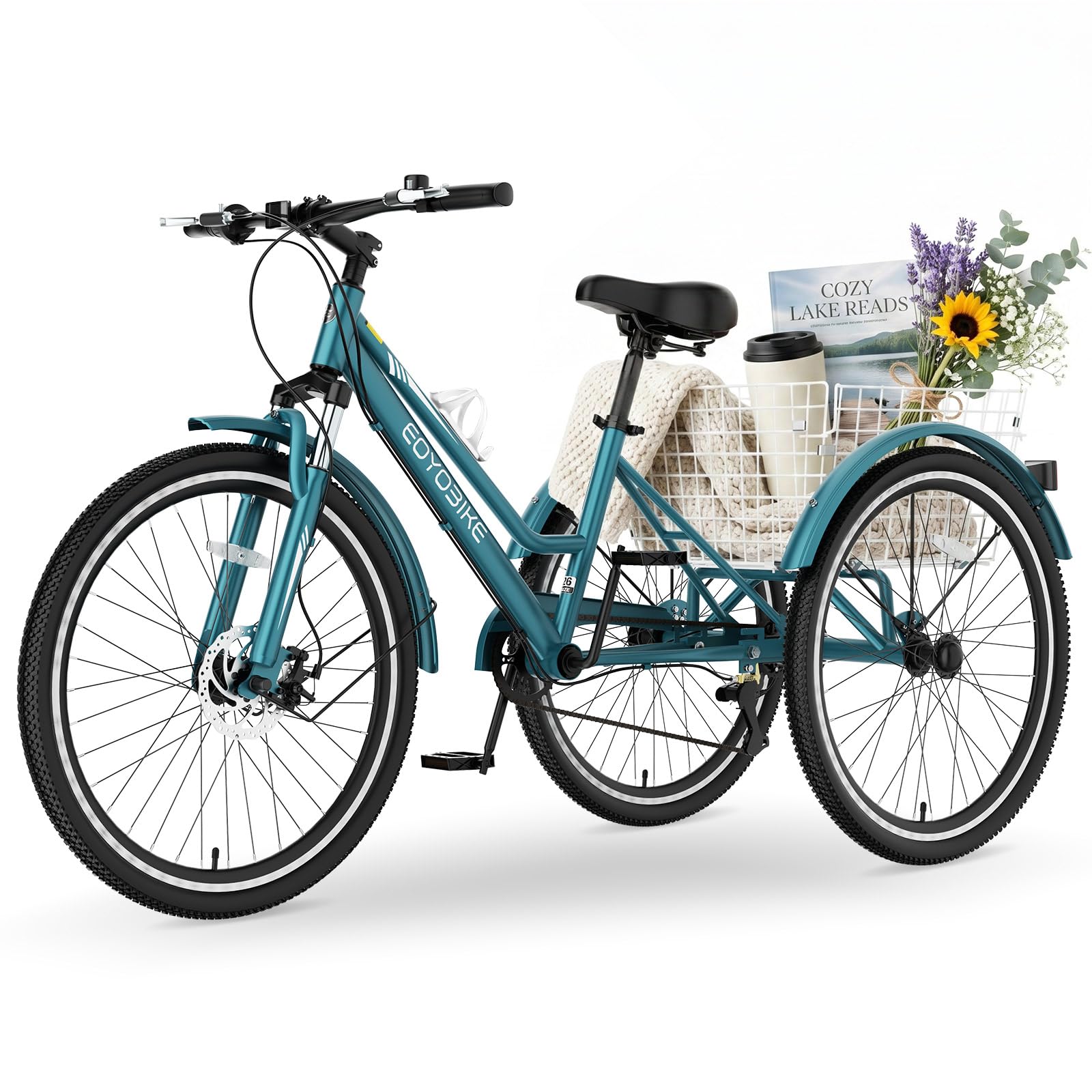 MOPHOTO Adult Mountain Tricycle