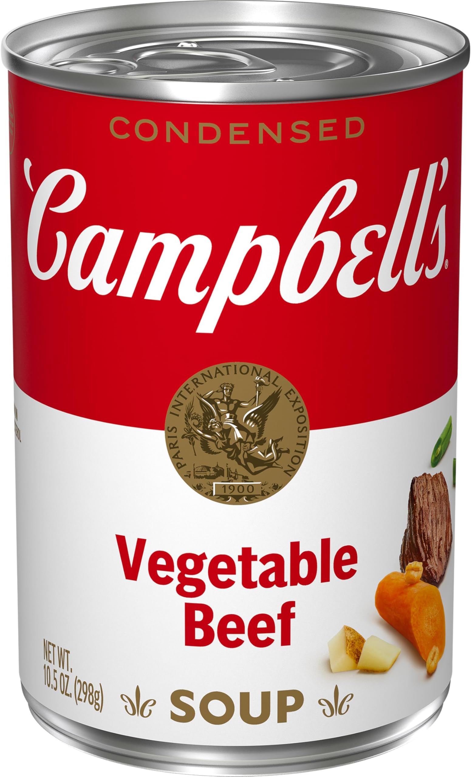 Campbell's Condensed Vegetable Beef Soup, 10.5 Ounce Can