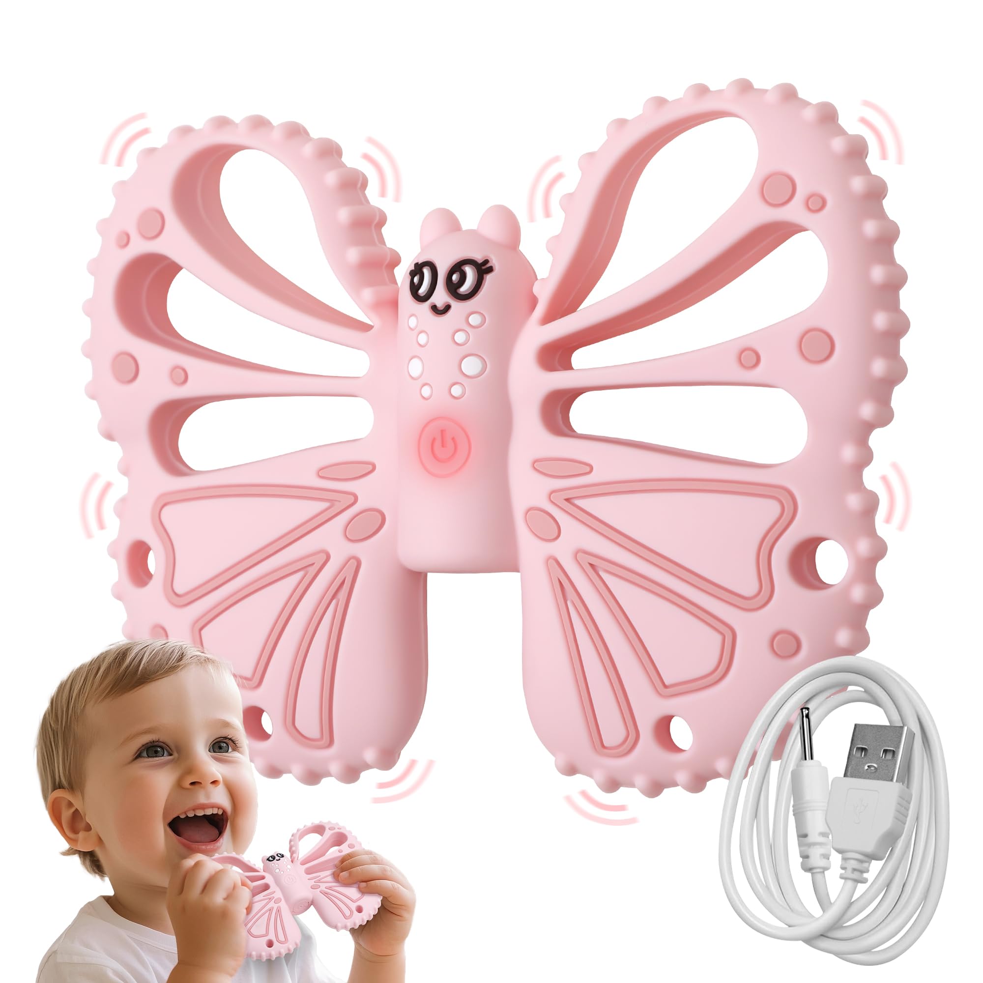 amazon vibrating teether Amazon.com : ETETOO Vibrating Teether for Baby