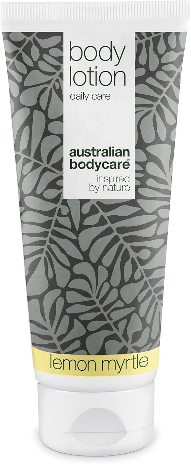 Australian Bodycare Body Lotion for Women & Men 200 ml | Tea Tree Oil Body + Lemon Myrtle Lotion for Dry Skin | Daily care Relieve pimples, Ringworm, Fungus, Jock Itch, Acne, Body Odor & smelly feet