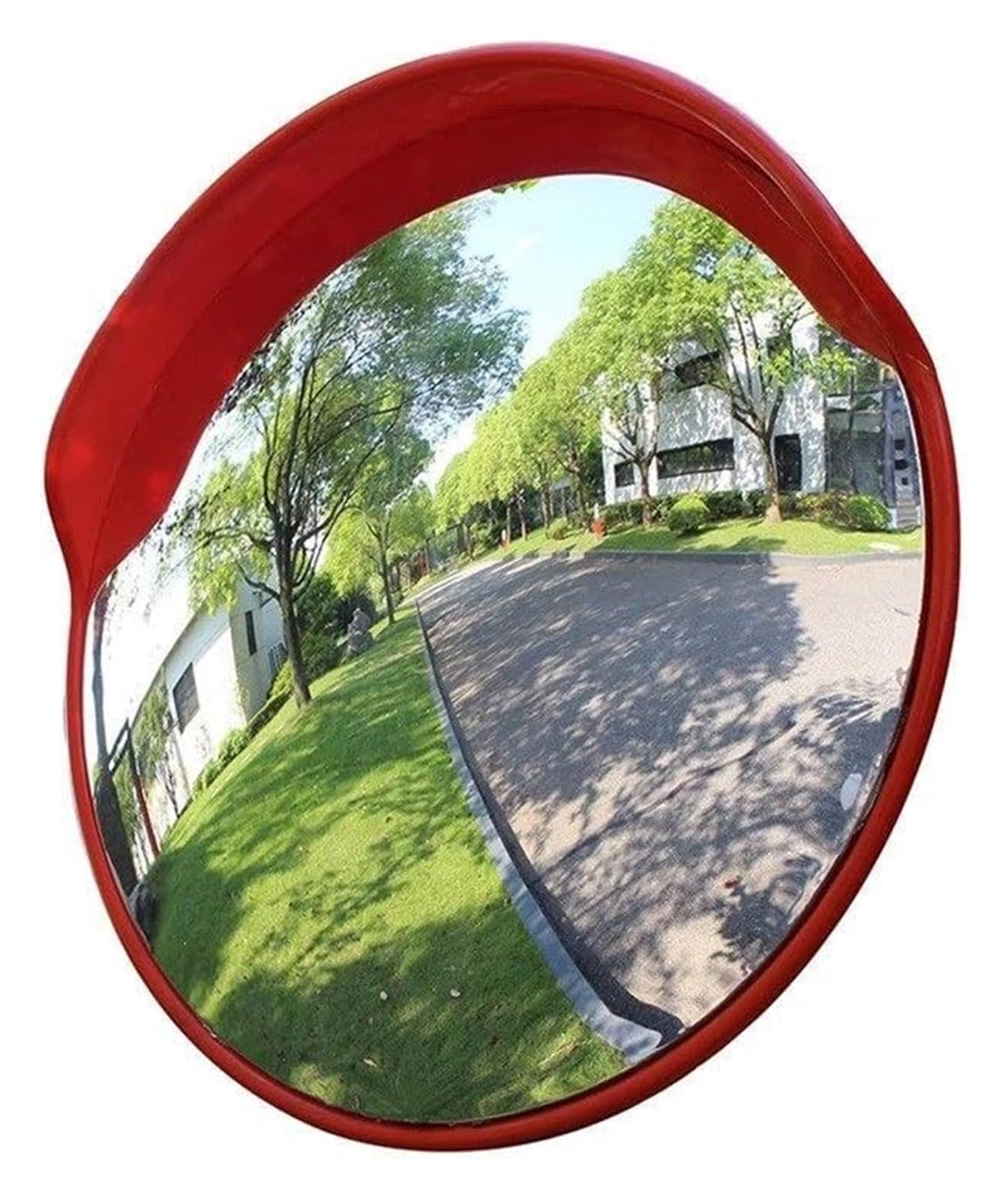 Miroir de circulation routière convexe 100cm de sécurité avec support - 8
