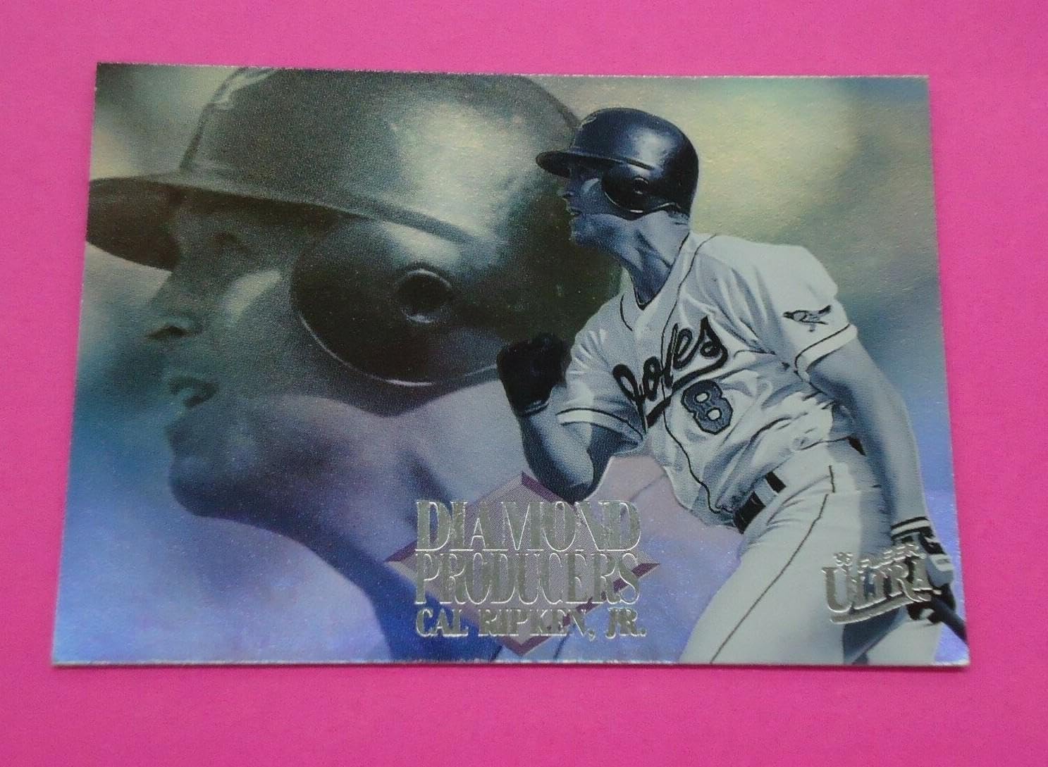 Cal Ripken Jr. 1996 FLEER ULTRA DIAMOND PRODUCERS Card #9 ORIOLES - Baseball Cards