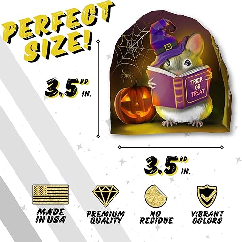 Miniatura 53 de The Mice That Stole Christmas - Calcomanía de pared, decoración navideña, extraíble, amantes de la Navidad, niños, calcomanías de pared con agujero