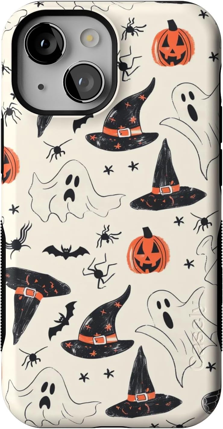 Casely iPhone 13 Mini Case | Feeling Witchy | Haunted Halloween | Compatible with MagSafe | Bold Protective Case Design