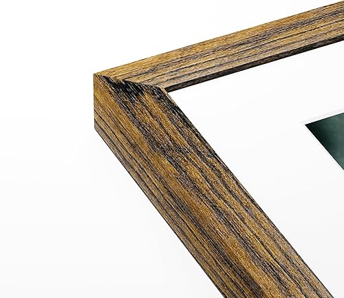 Miniatura 6 de PEALSN Portarretratos de 8 x 10 pulgadas, para fotos de 5 x 7 pulgadas con paspartú o de 8 x 10 pulgadas sin paspartú para montaje en pared, marcos