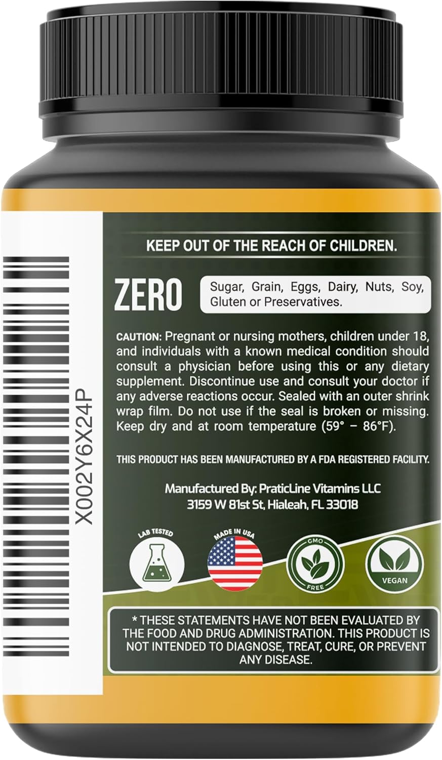 Quercetin with Vitamin C and Zinc - Quercetin with Bromelain - Quercetin 500mg - Zinc Quercetin - 120 Veggie Caps - Quercetin Supplements + Vitamin D3 - (Non-GMO, Gluten-Free, Vegan) 2 Month Supply - Image 2